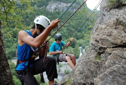 Escalade au Cirque du fer à Cheval